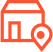 icone maison map orange