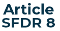 Logo Article SFDR 8